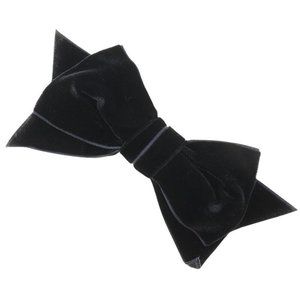 CHANEL ribbon Brooch Velor 17g Women